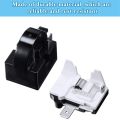 QP2-4.7 PTC Starter Relay 1 Pin Refrigerator Starter Relay and 6750C-0005P Refrigerator Overload Protector. 