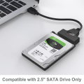 High-Speed USB SATA Cable External Hard Disk Reader 2.5 HDD SSD Hard Drive Adapter 22cm/35cm/50cm USB 3.0/2.0 for Optional.