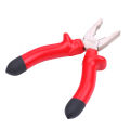 8-Inch Insulated Linesman Pliers CR-V Wire-Cutter Chrome Vanadium Steel Cutting Locking Pliers with Strippers Crimper Serrated Jaw. 