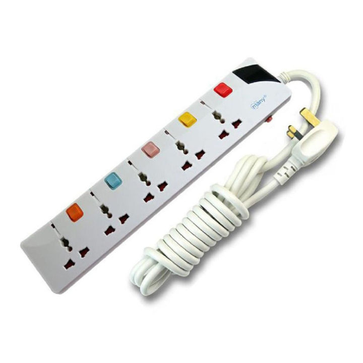 Multi%20Plug%20Heavy%20Duty%205%20Gang%20Model%20MTS-G157-3Pin%20Plug/3%20Meter%20Wire%20-%20Image%202