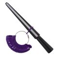 Ring Size Ruler, ACOO Plastic Ring Mandrel Stick Measuring Stick With US Sizes Of 0-13 Circle Finger Sizers Ring Gauge.