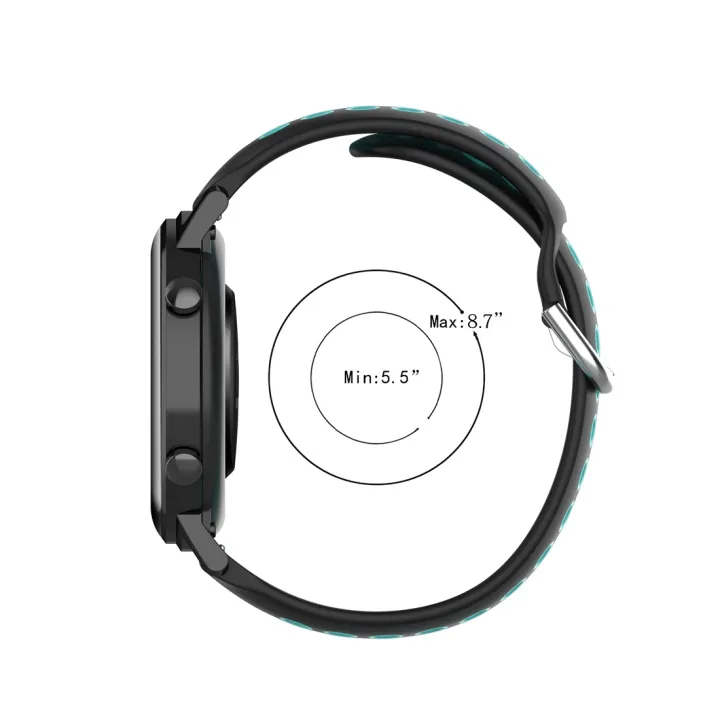 For%20Huawei%20Watch%20GT2%2042MM%2020mm%20Clasp%20Two%20Color%20Sport%20Watch%20Band%20-%20Image%205