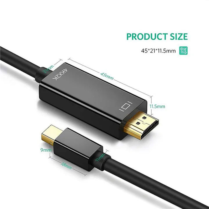 3X%20Mini%20DisplayPort%20to%20Cable%204K%20Mini%20DP%20to%206%20Feet%20Cable%20for%20Air/Pro,%20Pro/Dock,%20Monitor%20-%20Image%203
