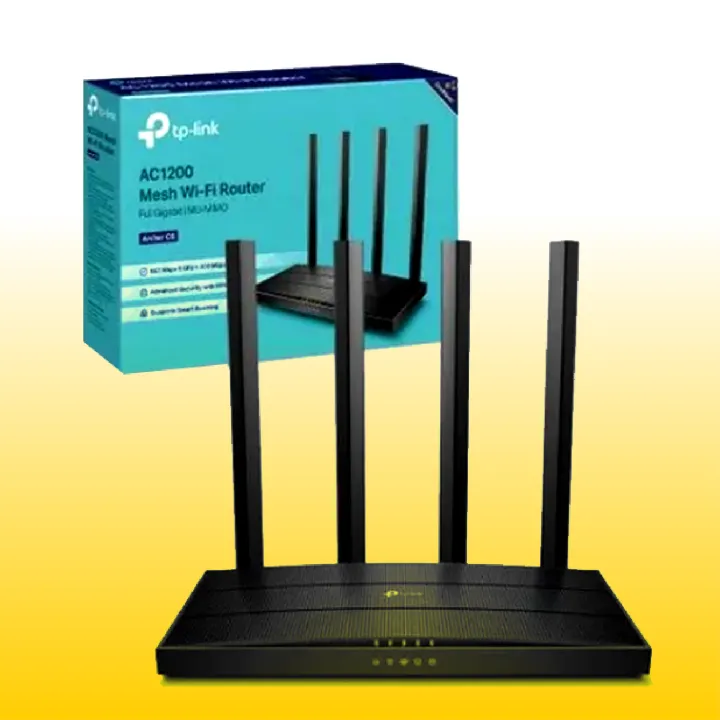 TP-Link%20Archer%20C6%20AC1200%20Mesh%20Wi-Fi%20Router-MU-MIMO%20Dual%20Band%20-%20Image%205