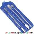 3Pcs Universal Stainless Steel Opening Tool Boot Stick Opener For Mobile Phone Computer Home Appliance Disassembling Touch Repairing Tool Sets. 