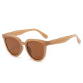 Dou Brown Sunglasses Female Sense Men's and Women's Glasses Big Face Show Face Small Uv Protection sunglasses Sunglasses.