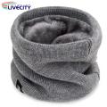 【Sell-Well】 Neck Warmer Scarf Cozy Knitted Neck Warmer for Outdoor Cycling Warm Windproof Scarf with Plush Lining Perfect for Men Women in Southeast Asia Neck Protector Scarf.