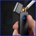 Rechargeable fingerprint electric coil lighter. 