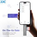 JJC USB 3.0 SD/ MicroSD Memory Card Reader Adapter with USB 2.0 Type-A/ Lightning/ USB 3.0 Type-C Port for iPhone MacBook Laptop.