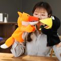 Plush Fish Hand Puppet Stuffed Marine Animals Shark Octopus Puppet Bird Fox Hand Puppet For Kids Adult Pretend Playing Dolls.
