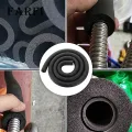 Rubber Foam Pipe Insulation Outdoor Water Pipe Insulation Foam Tube for Freeze Protection Black Foam Tubing for Heat Preservation Thermal Insulation Foam Pipe. 