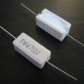 5Pcs- 5Watt 47 Ohm WIREWOUND 5W 47 Ohm Ceramic Cement Power Wirewound Resistor 47 Ohm 5 Watt Wire Wound 2Pin Leads Fixed Cement Resistor 5% Tolerance.