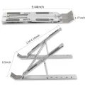 Laptop Stand Creative Folding Storage Bracket for 10-17 inch Tablets Notebook Laptop Premium Quality Aluminum Alloy Laptop Stand. 