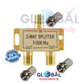 2 Way Cable Splitter Satellite Multiswich Signal Mixer Diplexers 1set.