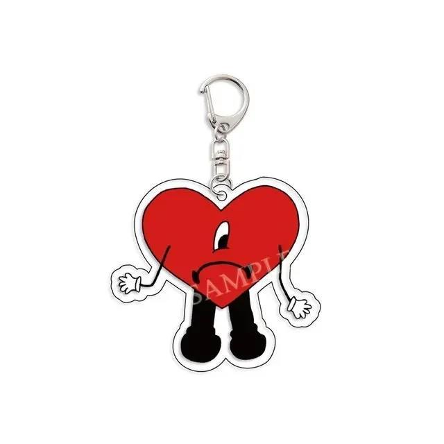 Karol%20G%20Bad%20Bunny%20Un%20Verano%20Sin%20Ti%20Manana%20Sera%20Bonito%20Bichota%20Heart%20Keychain%20Cartoon%20Cosplay%20Car%20Keychains%20Pendant%20Jewelry%20Gift%20-%20Image%205