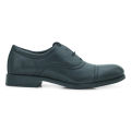 Bata Men's Formal Shoes Black Color New Condition Leather Material Slip-On Style. 
