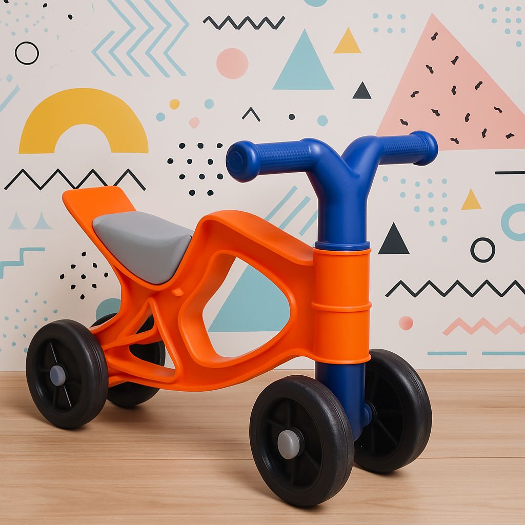 NEW MODEL Baby Balance Bike My 1st Scooter Ride-on Cycle Learn to Walk , Walker Tri Cycle Toy for Kids Boys and Girls