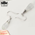 Fashion Opal Waterdrop Hook Earrings Flower Leaf Earring Jewelry for Women Gift. 