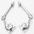 2pcs Hydraulic Randomly Stop Hinges Kitchen Cabinet Door Adjustable Polish Hinge Furniture Lift Up Flap Stay Support HardwareFolding Hinge(set=2pcs)-MHN. 