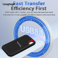 E61 SSD Portable External Hard Drive 2tb/1tb/500gb M.2 disk memory USB3.1 Storage for PC tablets notebook Desktop Computer Phone.