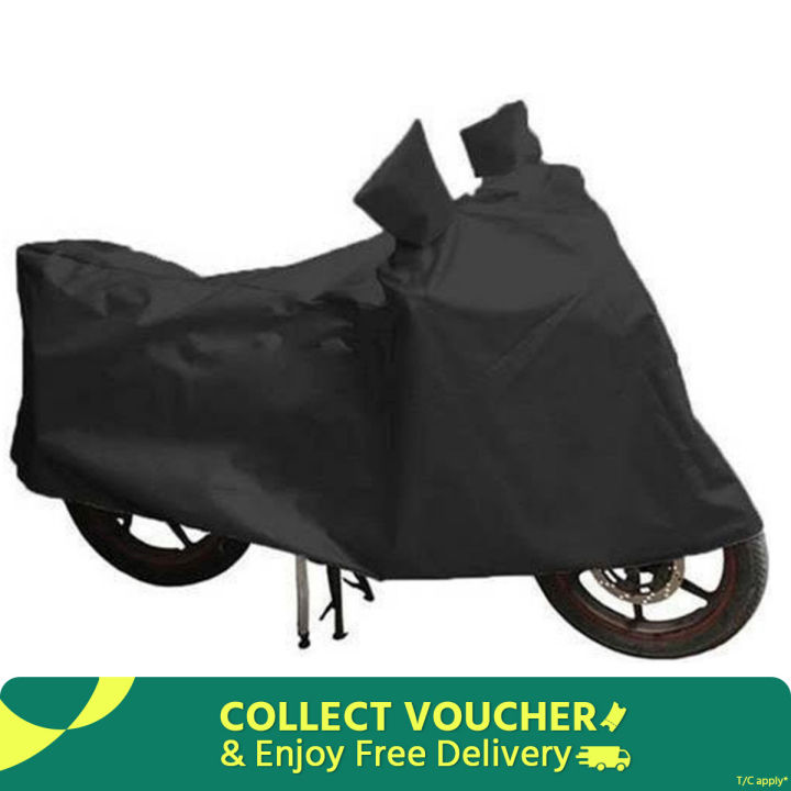 Large Size Bike Cover Dust & Waterproof 50cc to 250cc XXL