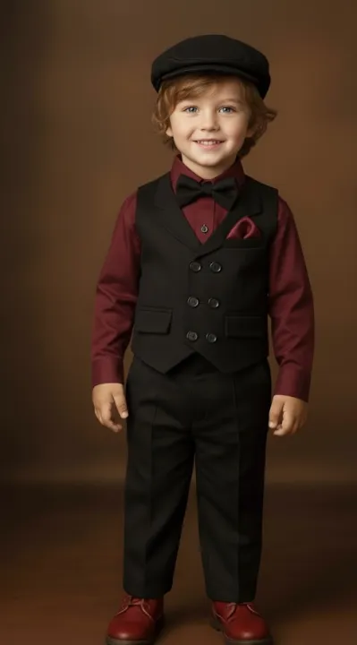 Boys%205%20Piece%20Black%20Party%20Dress%20Set%20with%20Waistcoat,%20Full%20Pant,%20Shirt%20Variations%20(White,%20Maroon,%20Black),%20Cap%20&%20Bow%20Tie%20%E2%80%93%20Baby%20Boy%20Black%20Formal%20Outfit%20for%20Wedding,%20Birthday%20&%20Eid%20(6%20Months%20%E2%80%93%207%20Years)%20-%20Image%202