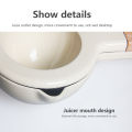 Professional Double-layer Manual Lemon Squeezer for Household Wood Juicer Lemon Pressure Fruit Juicer. 