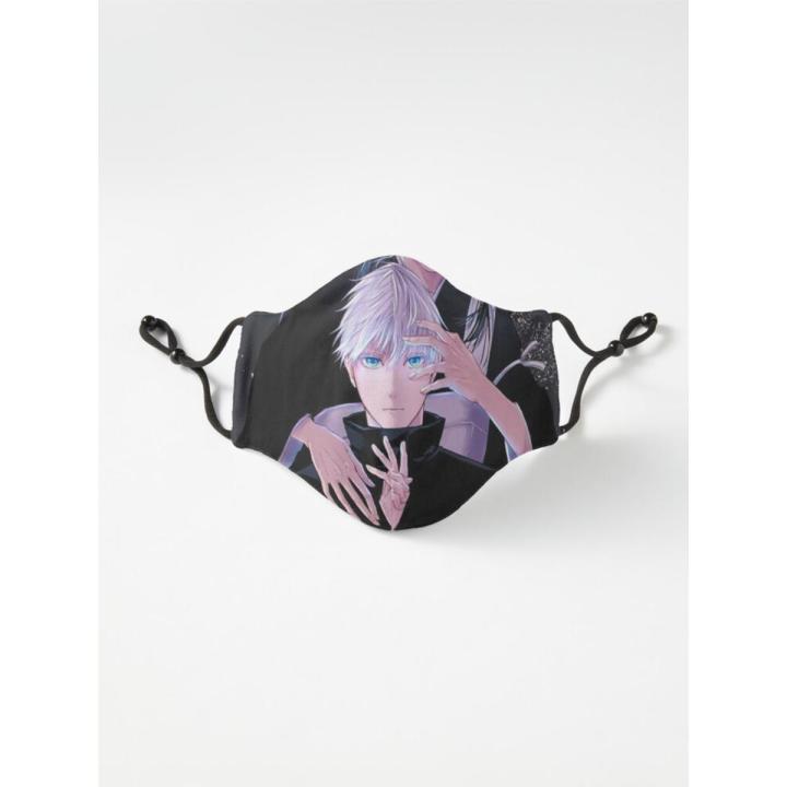 Jujutsu Kaisen Satoru Gojo Suguru Geto Anime Series Six Layer Stylish Face Mask For Men And Women