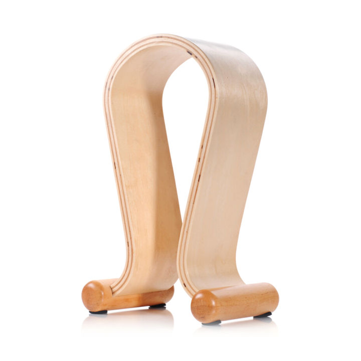 HXSJ%20SAMDI%20Wooden%20Headphone%20Stand%20Gaming%20Headset%20Earphone%20Displaying%20Holder%20Hanger%20White%20-%20Image%202