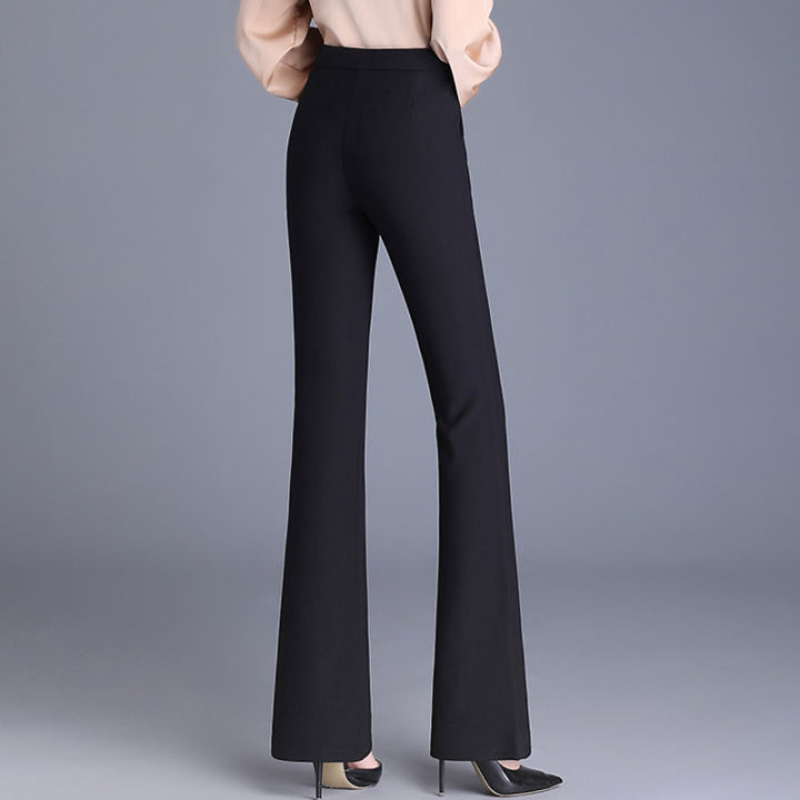 Classic%20Gray%20Women%20Pants%20Office%20Lady%20High%20Waist%20Flare%20Pants%20Casual%20Solid%20Black%20Straight%20Trousers%20Female%20Streetwear%20Clothing%20-%20Image%203