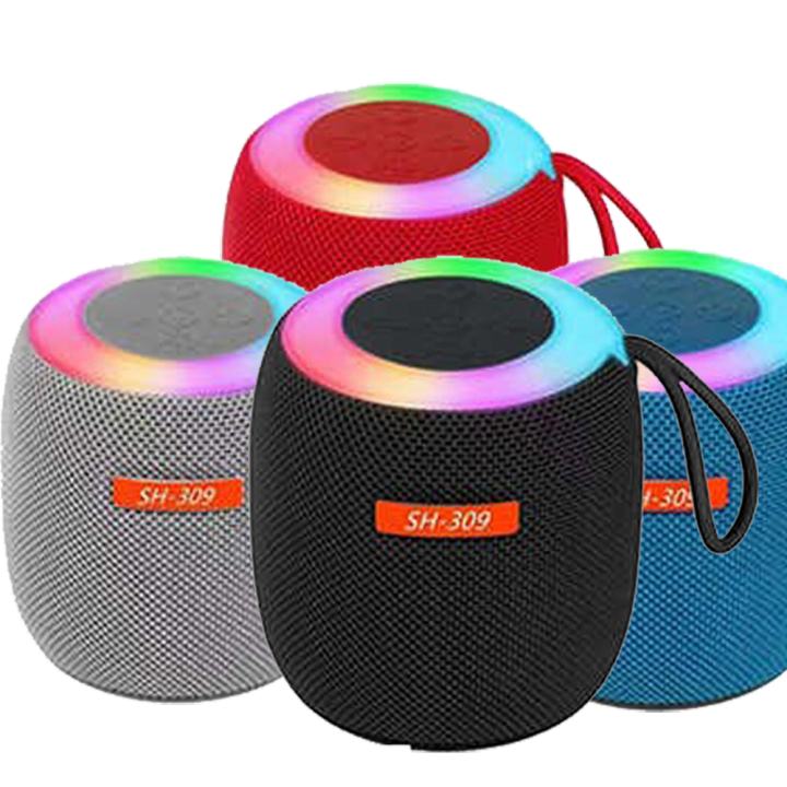 Greatnice GTS-1468 Bluetooth/USB/TF Card & FM Radio Supported RGB Mini Wireless Portable Bluetooth Speaker