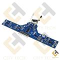 Tracking Sensor 5 Channel Detection IR Infrared Line Sensor Module BFD-1000 for Arduino Smart car.