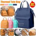 Lunch Bag Insulated Cool Thermal Food Storage Box Carry Tote for Work School Travel Picnic Boating Beach Fishing School Work. 