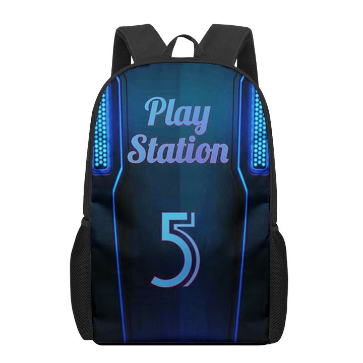 PlayStation%205%20ps%20Pattern%20Children%20School%20Bags%20for%20Girls%20Boys%20Teenager%20School%20Backpacks%20Kids%20Satchel%20Student%20Book%20Bag%20-%20Image%205