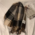 【Hot item】 Scarf men's winter Korean-style all-match warm long boys gift fashion young people all-match ins. 