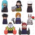 WM6139 WM6140 WM6149 Anime Jujutsu Kaisen Building Blocks Gojo Satoru Ryomen Sukuna Itadori Yuji Mai Todo Action Figures Toys Amour zii.