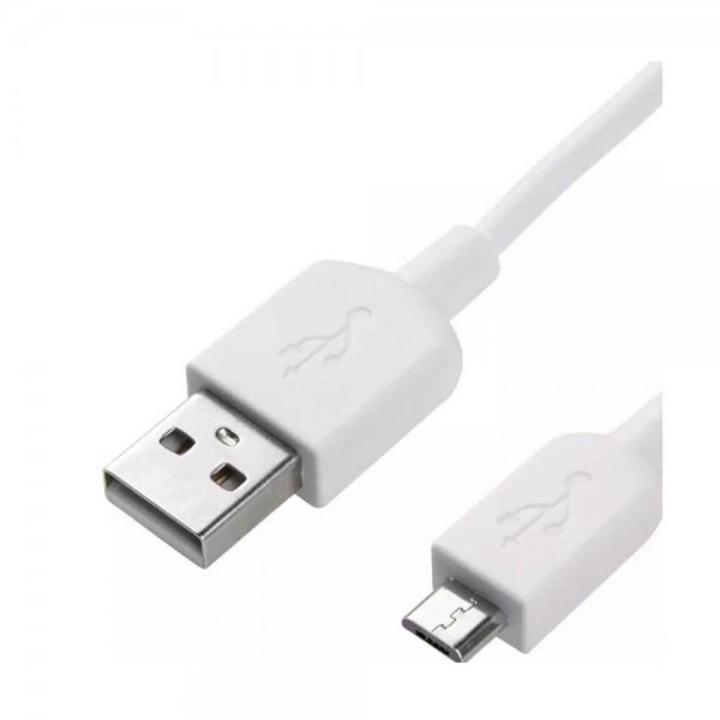 Micro USB (Type-B) Cable - White