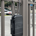 Lock Box, Phone Lock Box, Security Lock Box, Transparent Outdoor Waterproof Travel Safe,Password Beach Box Easy to Use ,Black.