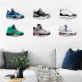 50Pcs Floating Shoe Display,Sneaker Shelves Wall Mount Levitating Shoe Display Stand for Sneaker Collection or Shoes Box. 