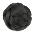 6 Colors Synthetic Hair Pieces Braided Chignon Black Brown Fake Hair Buns for Women Bun Cover Hairpieces Afro Scrunchies.