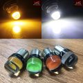 Universal Flashing Indicator Lights for Turn Signal Tail Rear Brake Non Blink Bulbs COB Yellow 2pcs. 