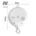 Nebula Supreme Baby Music Box Baby Crib Music Box with 35 Classic Songs Volume Adjustable Rotary Hook Mobile Motor for Infant Boys Girls Perfect Birthday Gift for Newborns Nursery Music Player. 