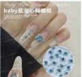 10/20/30Pcs Pink Ribbon Resin Bow Nail Charms Mixed Style bow Rhinestone Jewelry Parts 8-12mm Manicure Decor DIY Accessory-Y2K.