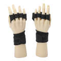 Wrist Support Gym Fitness Hand Strap Half Finger Palm Gloves. 