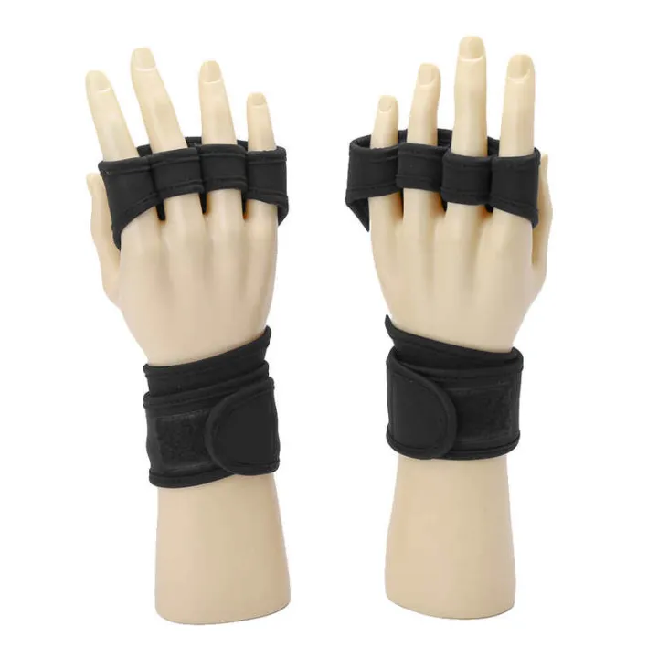 Wrist%20Support%20Gym%20Fitness%20Hand%20Strap%20Half%20Finger%20Palm%20Gloves%20-%20Image%203