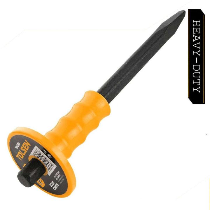 TOLSEN%20Carbon%20Steel%20Pointed%20Cold%20Chisel%20(4x18x300mm)%2025085%20-%20Image%202