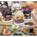Arknights Game Action Figure Blaze Phantom Ceobe Ptilopsis Winter Foot-Warmer Hand Made Q Version Toy Peripherals Gifts. 