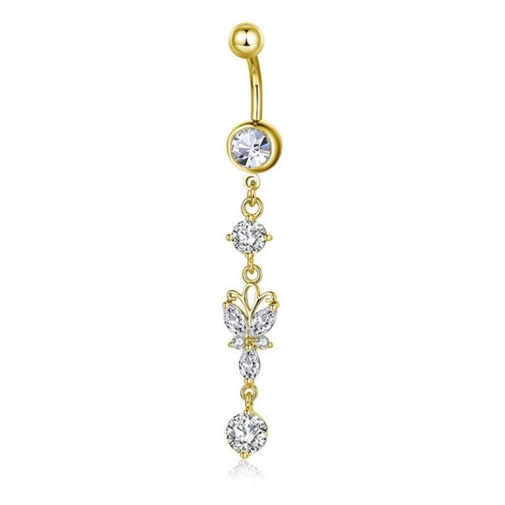 Zircon%20Fashion%20Belly%20Button%20Rings%20Surgical%20Stainless%20Steel%20Navel%20Piercing%20Butterfly%20Crystal%20Pendant%20Belly%20Piercing%20Body%20Jewely%20-%20Image%202
