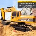 Remote control excavator toy, Remote Control RC Alloy Excavator RTR Mechanical Car. 