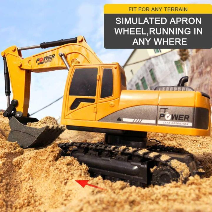 Remote%20control%20excavator%20toy,%20Remote%20Control%20RC%20Alloy%20Excavator%20RTR%20Mechanical%20Car%20-%20Image%208